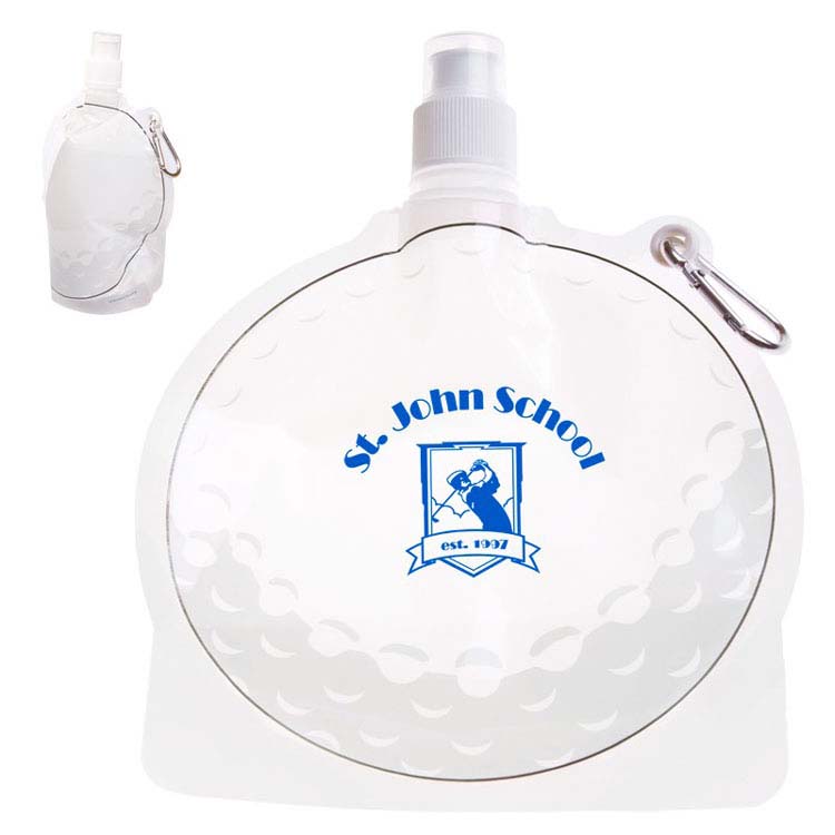 HydroPouch! Golf Ball Collapsible Water Bottle  24 oz