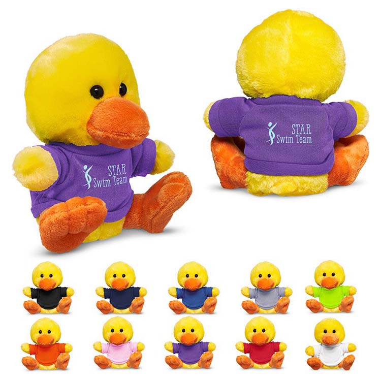 Plush Duck with T-Shirt