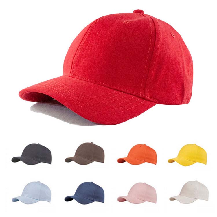 Brushed Cotton Stretchable Fitted Cap
