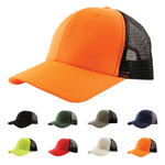 Casquette bicolore en maille de coton