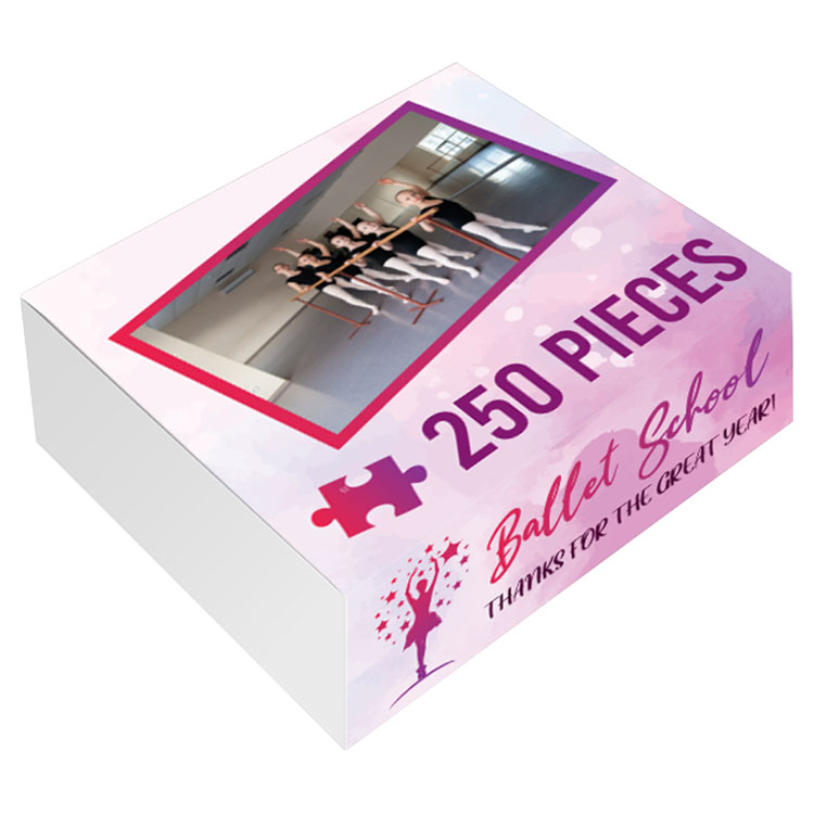 Casse-tête personnalisé avec boîte-cadeau GA-PUZZLE