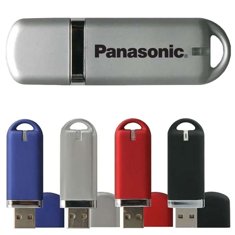 Clé USB en plastique de couleurs