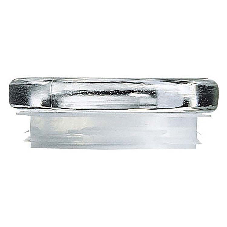 Couvercle avec rebord carré pour jarre