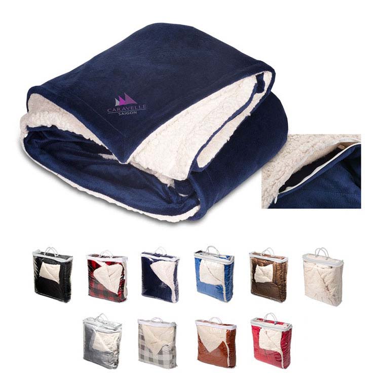 Couverture Sherpa Micro Mink