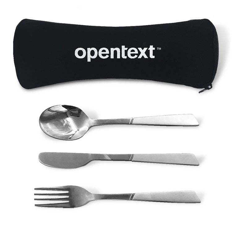 Stainless Steel Cutlery Set in Pouch