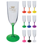 Plastic Champagne Glass 7 oz