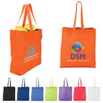 Heat Sealed Non-Woven Value Tote with Gusset