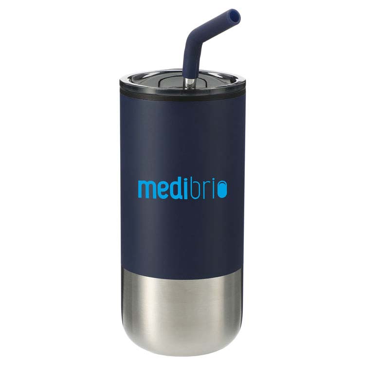 Gobelet Lagom 16 oz avec paille en acier inox #5