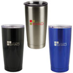 Gobelet à double paroi en acier inoxydable avec couvercle 17 oz