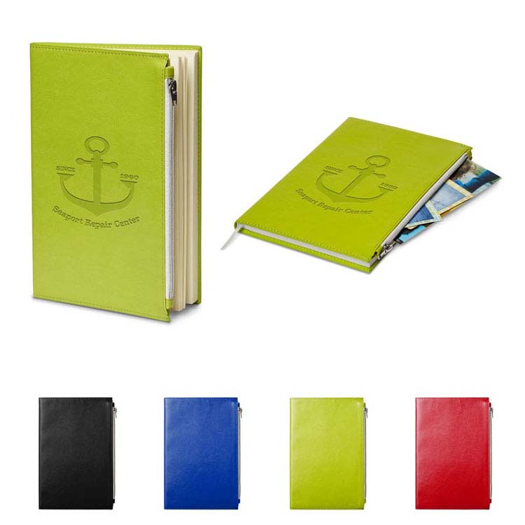 Journal Element Softbound avec poche zippée