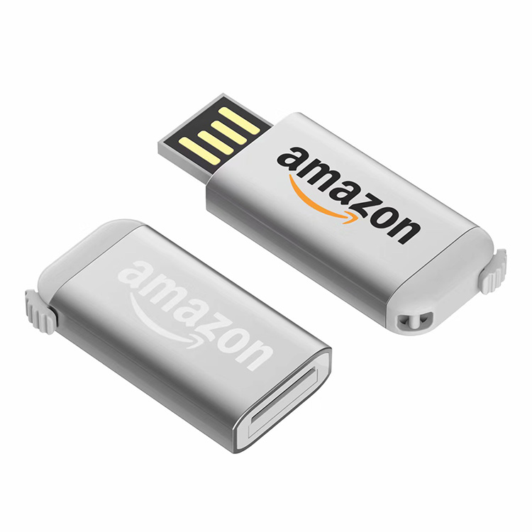 Mini clé USB rétractable USB-ZC026 par Linéaire