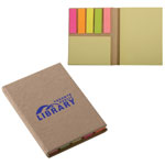 Mini-Book with Sticky Flags and Two Memo Pads