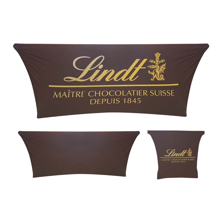 Sublimated 6' Stretch Fit Table Throw