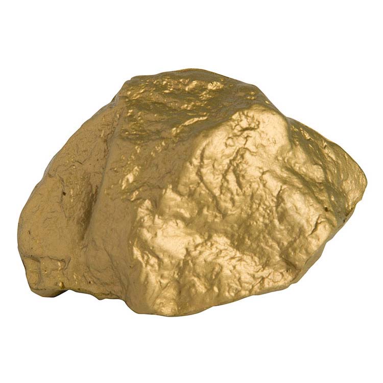 Gold Nugget Stress Reliever #2