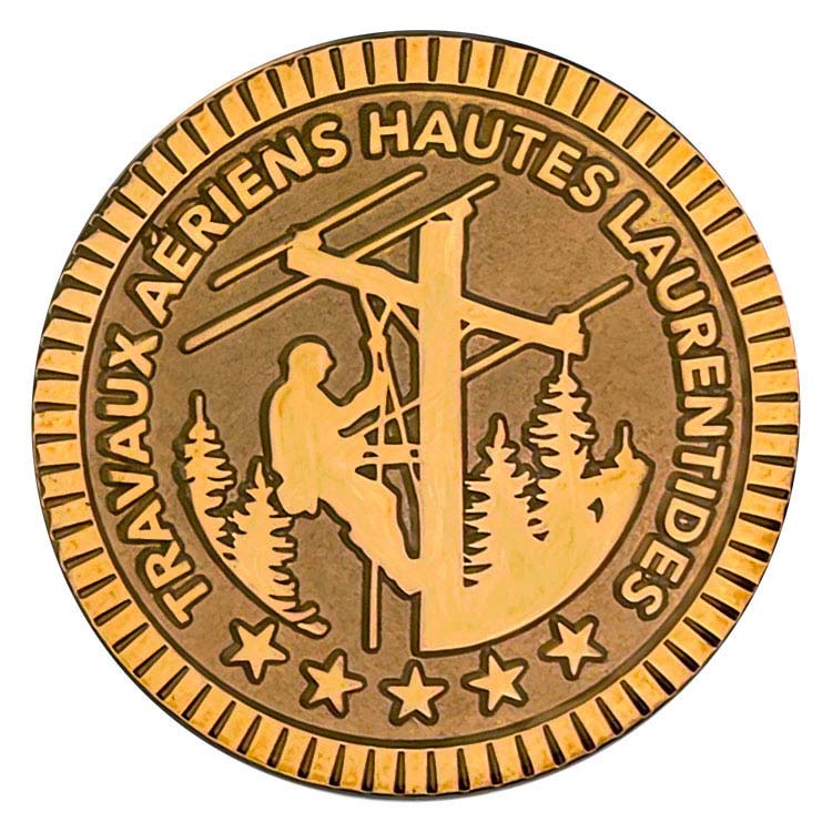 Pièce commémorative or