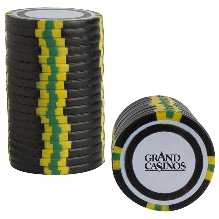 Stack of Casino Chips Stress Relieve