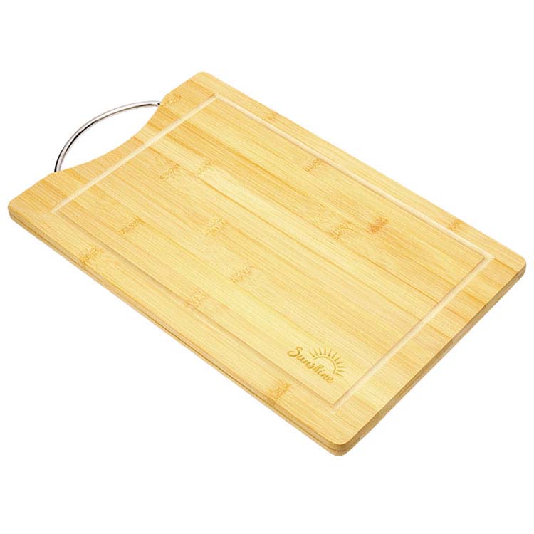 Home Basics Bamboo Board with Handle