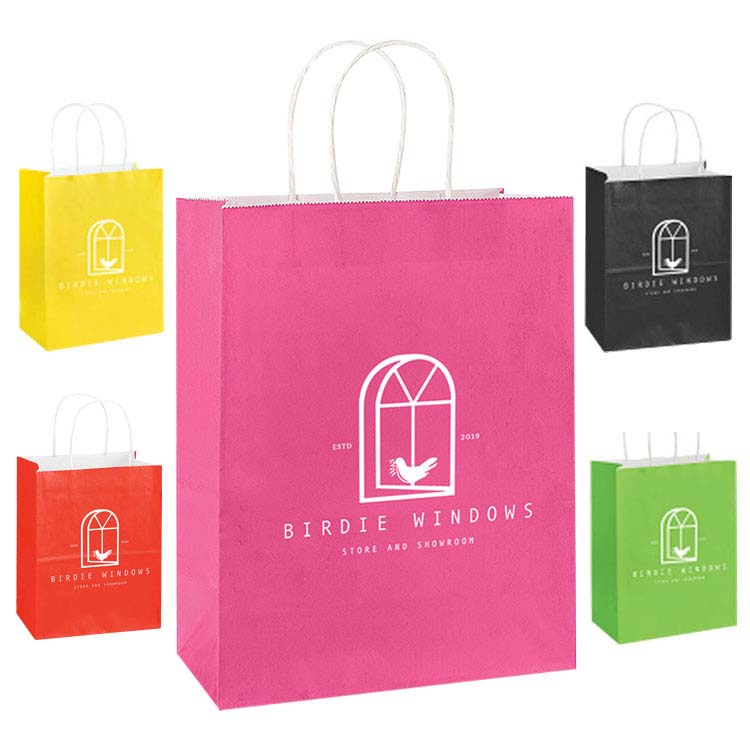 Deluxe Coloured Medium Shopping Bag