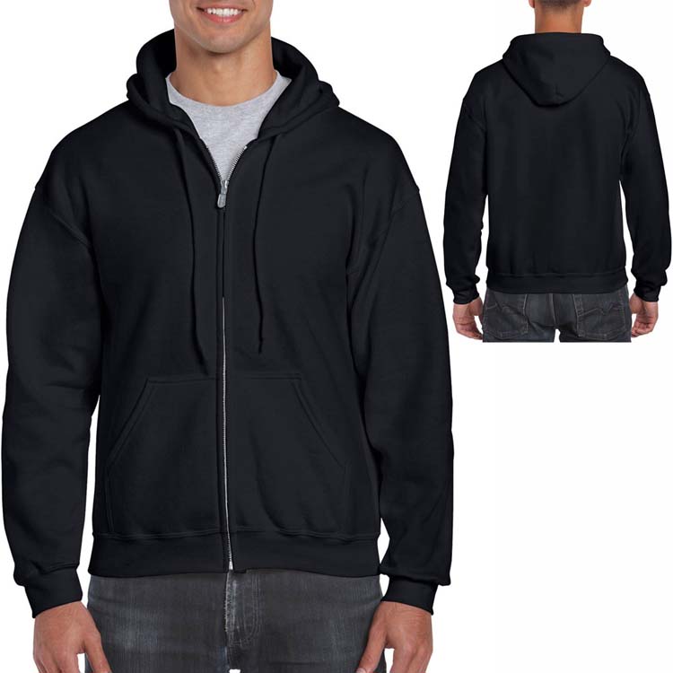 Gildan DryBlend Adult Full Zip Hooded Sweatshirt #4