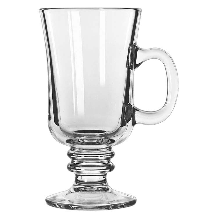 Tasse à café Irlandais en verre 8.5 oz