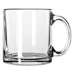 Glass Coffee Mug 13 oz