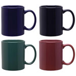 Tasse en céramique en couleur solide 11 oz