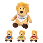 Toby the Stuffed Lion (with Bandana)