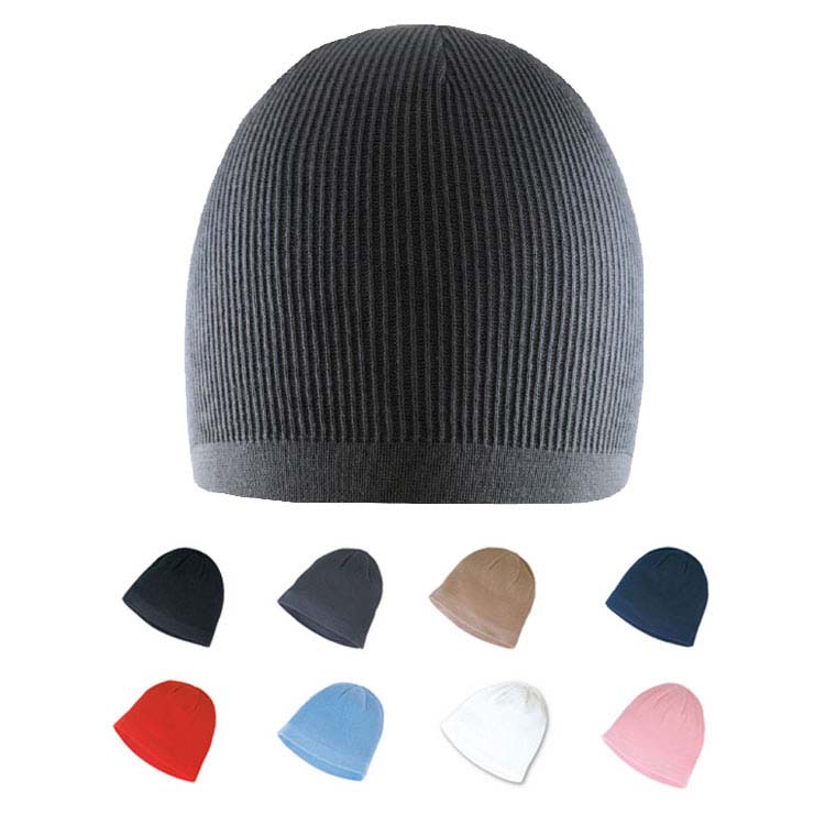 Cotton Fine Rib Toque
