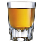 Fluted Whiskey Shot Glass 2 oz