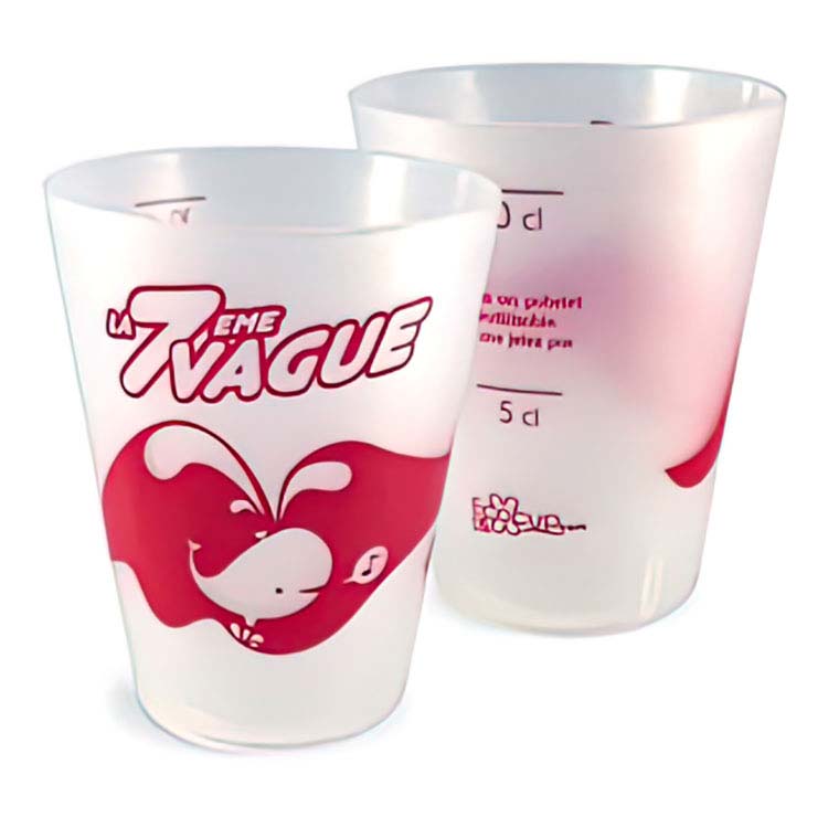 Verre en plastique écologique 4 oz