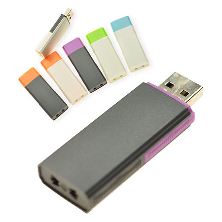 Clé USB avec capuchon de couleur