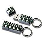 USB Drive with Pyramid Pattern