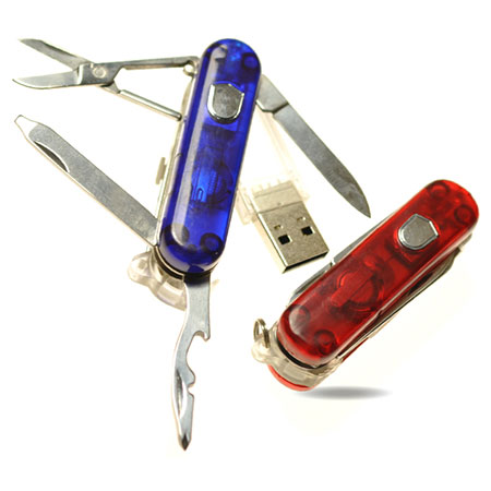 Clé USB couteau suisse