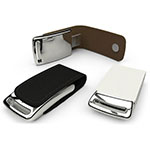 Leather USB with Logo