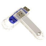 Clé USB en plastique avec mémoire flash