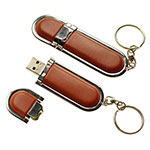 Clé USB personnalisable en cuir