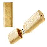 Clé USB promotionnelle en bois
