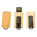 Petite clé USB en bois