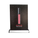 Retractable Tabletop Banner with Full Color Graphics and Stand