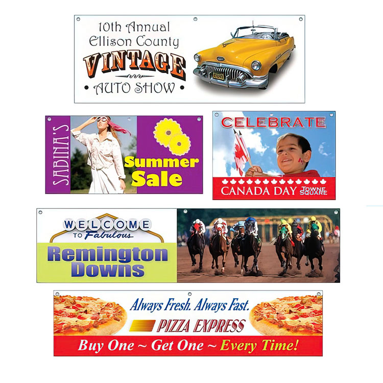 Bannières en vinyle