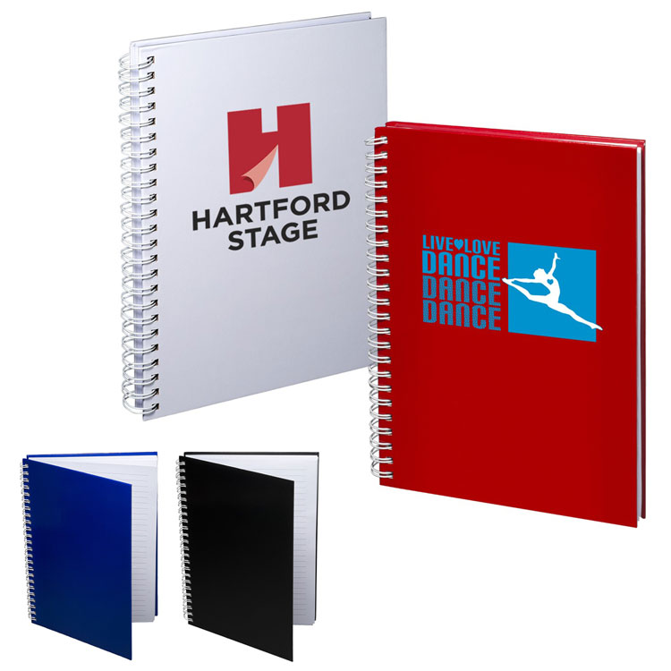 Hardcover Spiral Notebook