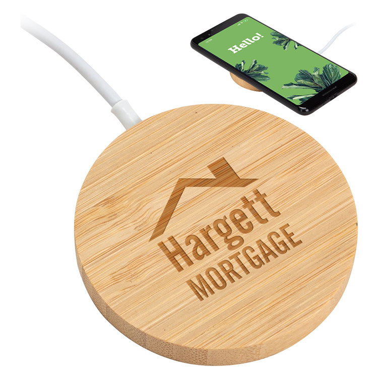 Chargeur sans fil Magport Bamboo 15W #1