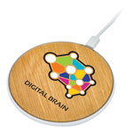 Bamboo Print Wireless Charger