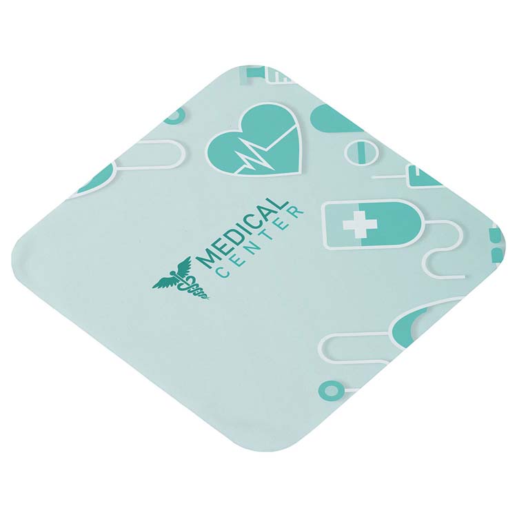 Heavyweight Full-Color 6" x 6" DT Microfiber Cleaning Cloth