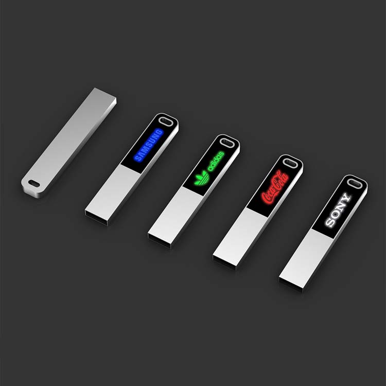 Personalized Lighted USB Flash Drive