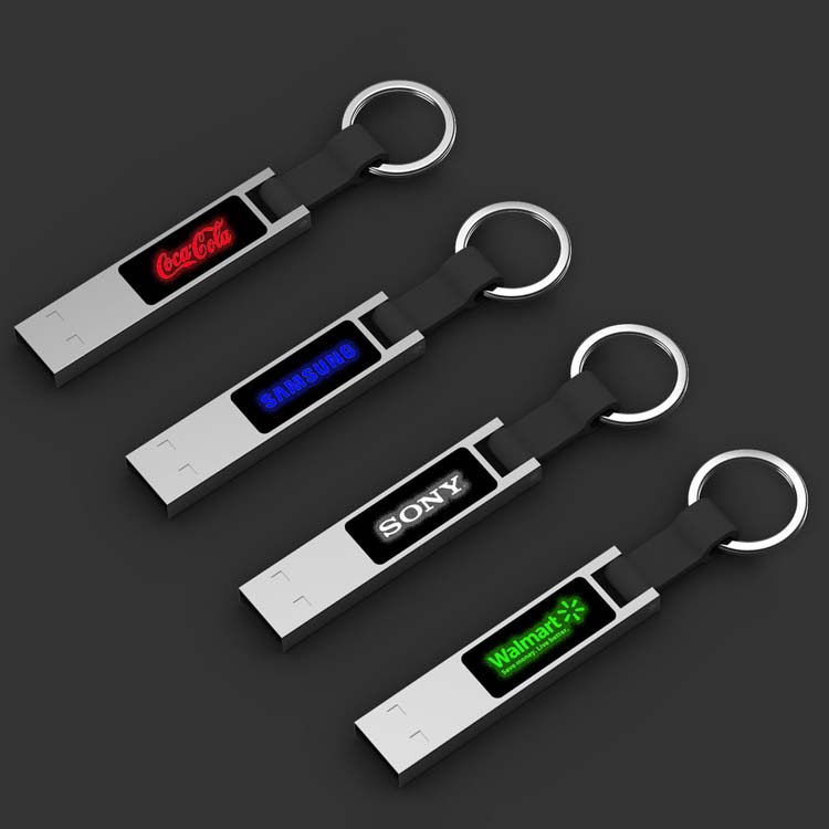 Promotional Lighted USB Flash Drive #1