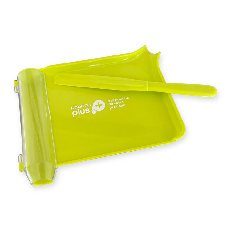 Compteur de pilules et spatule
