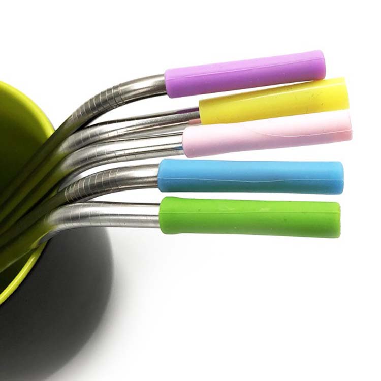 Silicone Tip for Stainless Steel Straw