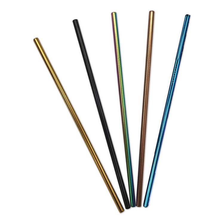 Single Colored Straw and Brush Set #2