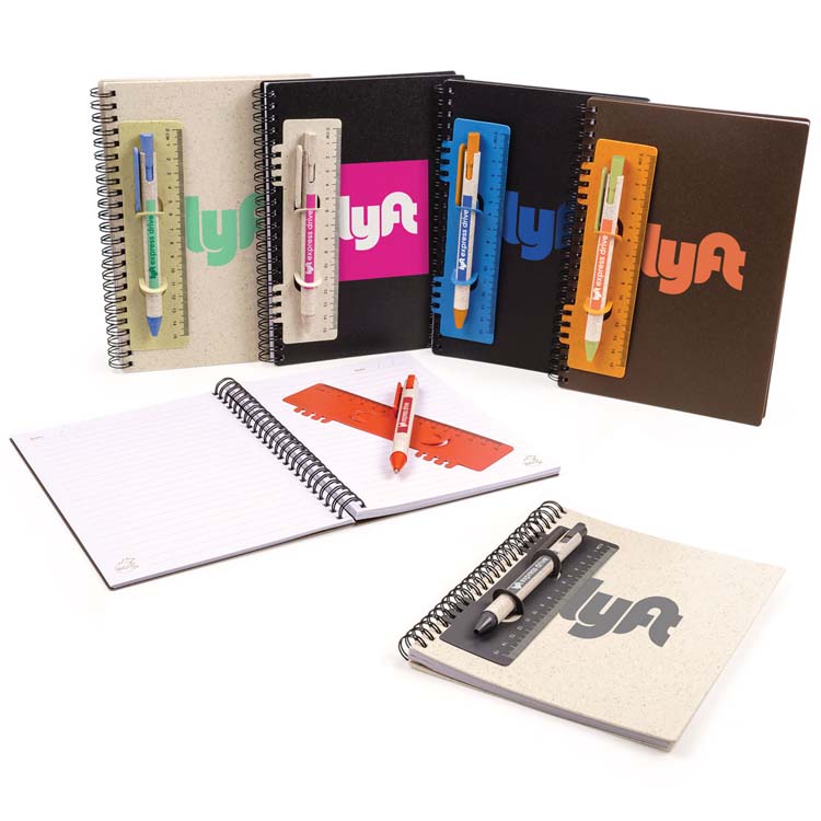 Bamboo X Coffee Recycled Journal with Pen Combo